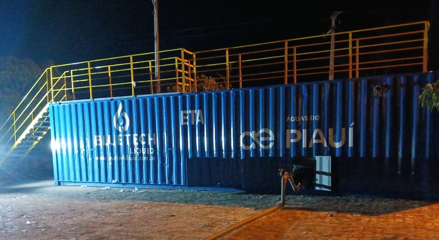 Águas do Piauí realiza melhorias no sistema abastecimento de São Julião, com interligação de Estação de Tratamento de Água móvel