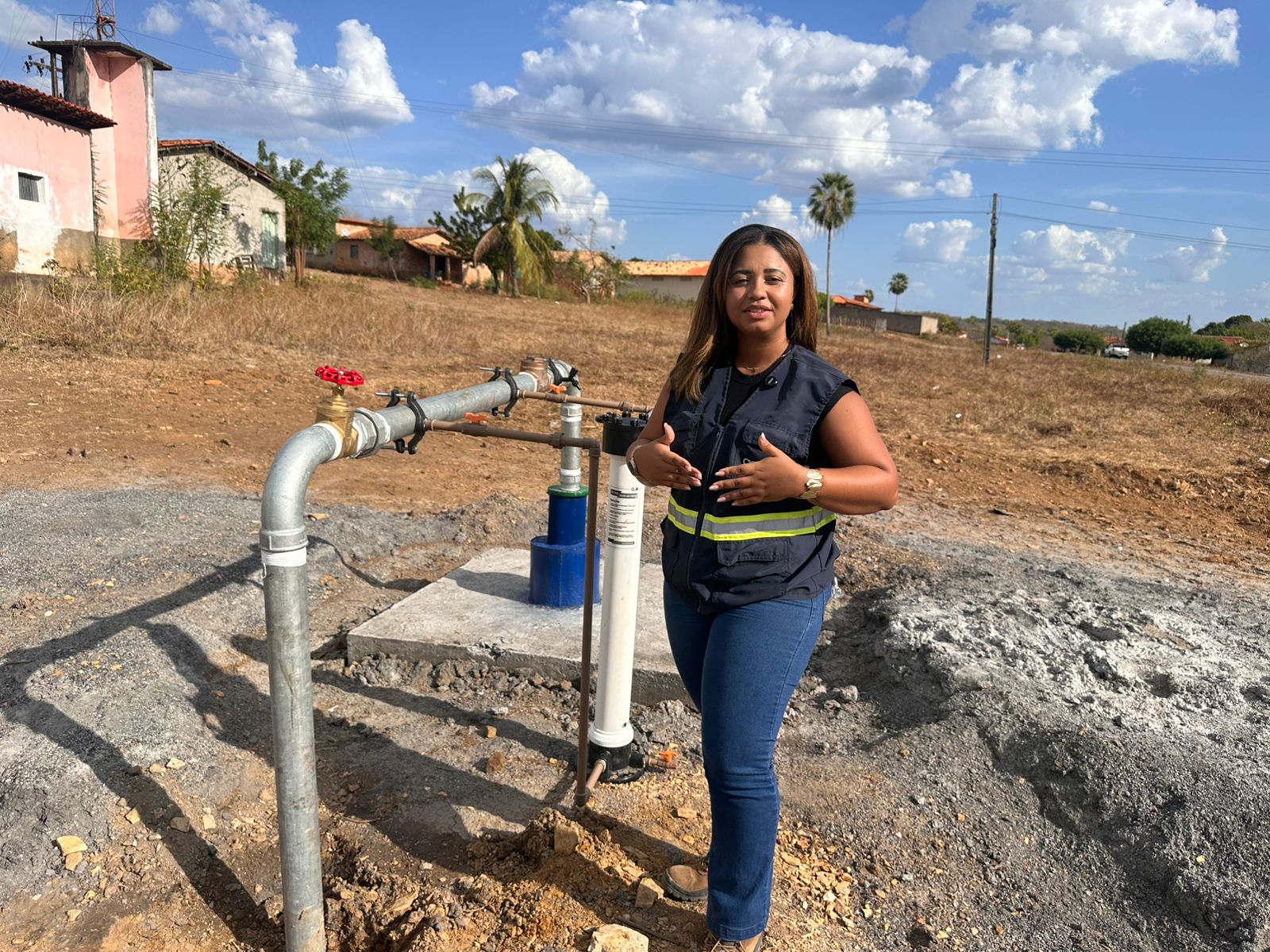 Novo poço no bairro São José, em Joaquim Pires, deve beneficiar 220 famílias