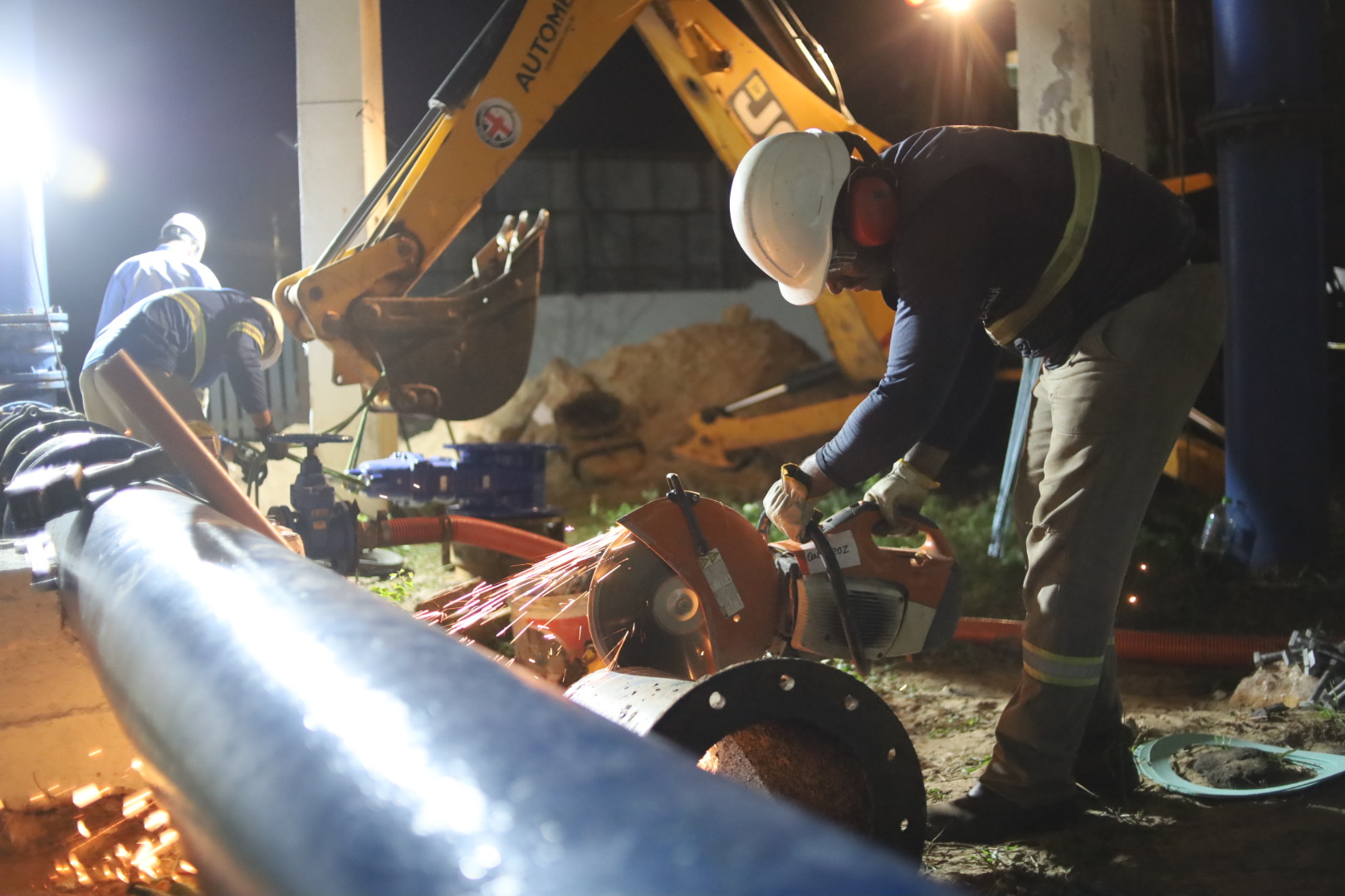 Melhorias no sistema de abastecimento do litoral são concluídas e retorno do abastecimento acontece de forma gradativa