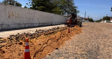 Quase 800 metros de extensões de rede ampliam distribuição de água em Parnaíba