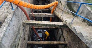 Águas do Piauí realiza limpeza e modernização da principal estação elevatória de esgoto de Floriano