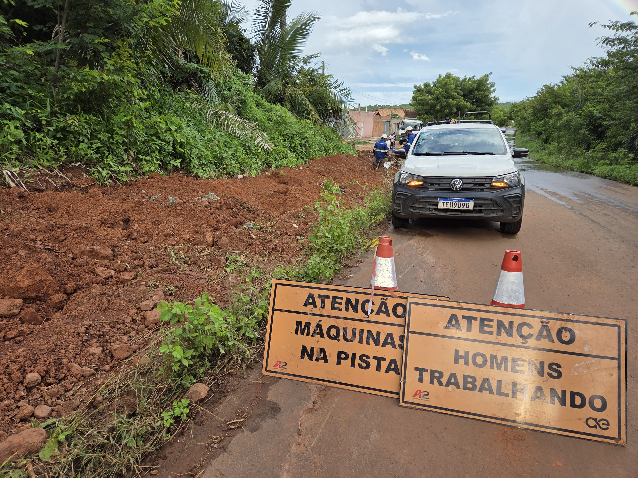 Em Esperantina, Bairro Alecrim passa a ser abastecido tanto por poços quanto pela Estação de Tratamento de Água