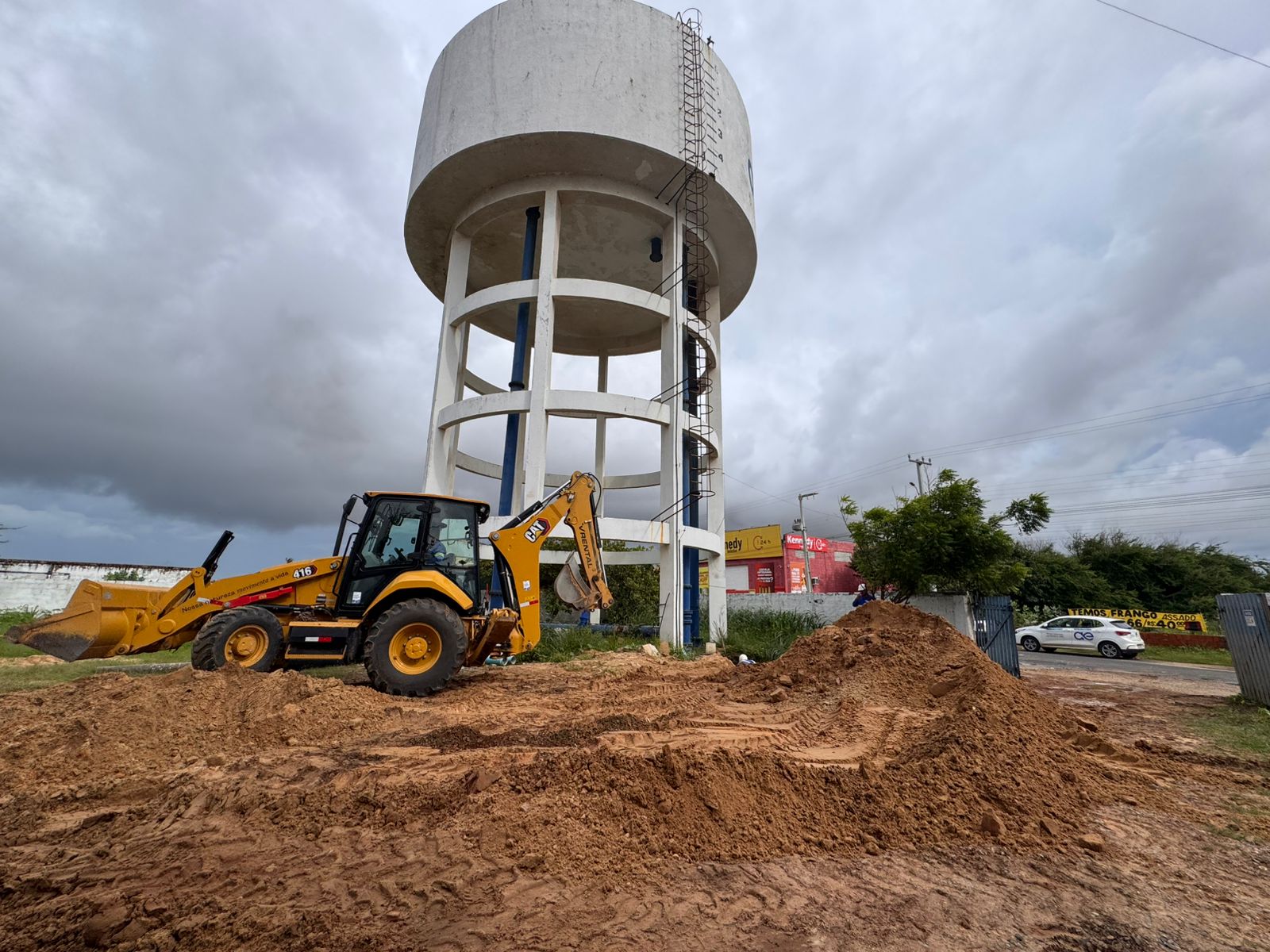 Água chega com mais força e regularidade em Luís de Correia após instalação de booster