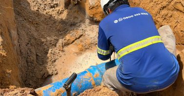 Águas do Piauí executa mais de 1 km de extensões de rede e amplia fornecimento de água em Parnaíba e Luís Correia