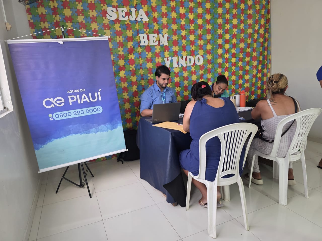 Água Branca recebe mutirão da Tarifa Social com desconto de 50% na conta de água
