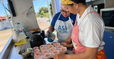 Parnaibanos participam de curso gratuito sobre alimentação saudável e aproveitamento de alimentos