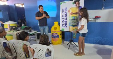 Projeto que conscientiza sobre descarte correto do óleo de cozinha é lançado na Pedra do Sal