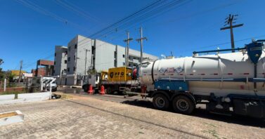 Obra vai reforçar sistema de esgotamento sanitário no bairro Parque de Exposição, em Picos