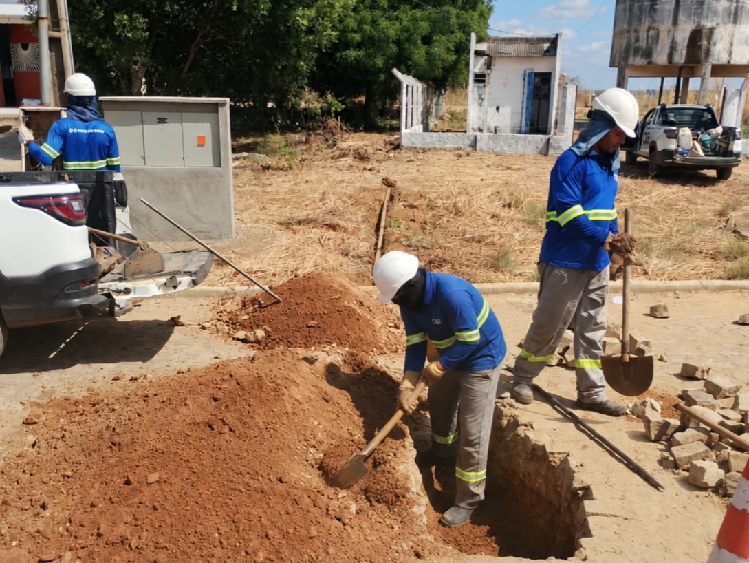 Em Valença do Piauí, Águas do Piauí amplia abastecimento nos bairros Campestre e Lavanderia