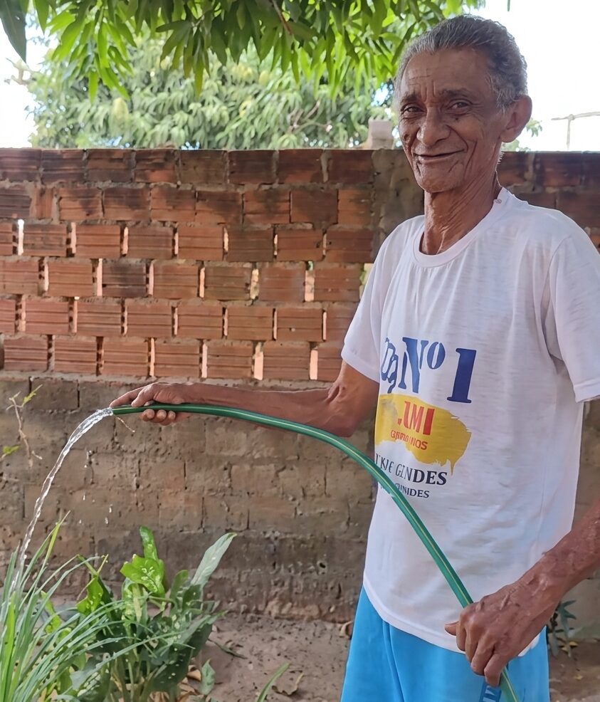 Poço reativado amplia oferta de água para 150 famílias na zona rural de Teresina